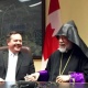 Католикос Великого Дома Киликийского Арам I встретился с министром национальной обороны Канады Джейсоном Кенни.