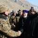 Президент Армении на Новый год посетил оборонительные позиции на границе