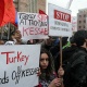 Молодежь провела акцию протеста у офиса ООН в Ереване с требованием осудить действия Турции в Кесабе