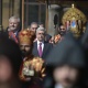 Президент Армении присутствовал на литургии честь праздника Святой Пасхи