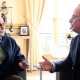 Шарль Азнавур и Франсуа Олланд обсудили ситуацию в Арцахе