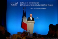 Во Франции вы лучшие: Франсуа Олланд армянской общине