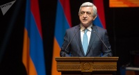 Обеспечив безопасность Карабаха, Армения первой признает его независимость - Серж Саргсян 