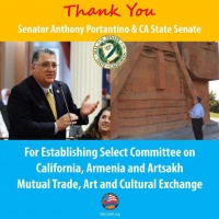 В сенате Калифорнии сформирован специальный комитет по вопросу Армении и Арцаха